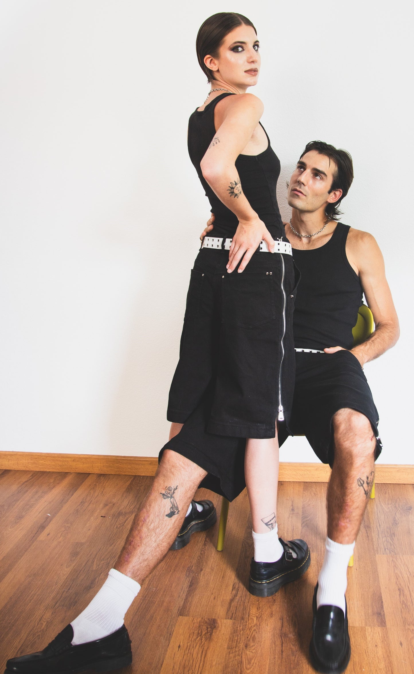 CONTROVERSIA BERMUDA UNISEX - Black