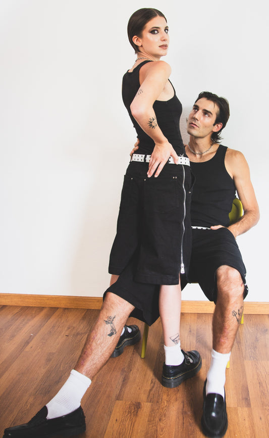 CONTROVERSIA BERMUDA UNISEX - Black